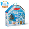 Melissa & Doug Winter Frost Wooden Gingerbread House Gingerbread House Play Set New