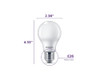 PHILIPS 461137 8W 60W LED DAYLIGHT A19 BULB 4PK - DAYLIGHT New