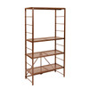 ORIGAMI RACK ORIGAMI 4 TIER ADJUSTABLE SHELF RACK - BRONZE
