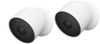 GOOGLE NEST CAM, BATTERY WIRELESS CAMERA 2ND GEN TWO CAMERAS WIRE FREE WHITE