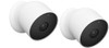 GOOGLE NEST CAM, BATTERY WIRELESS CAMERA 2ND GEN TWO CAMERAS WIRE FREE WHITE