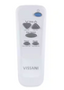 VISSANI 6,000 BTU 115-VOLT WINDOW AIR CONDITIONER COOLS 250 SQ FT REMOTE - WHITE New