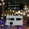 LANDIA HOME (2X48FT) LED HD STRING LIGHT 30 HANGING SOCKETS 32 LED BULBS - BLACK
