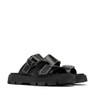 2113111 SOREL WOMEN'S REIN SLIDE SANDALS BLACK/BLACK SIZE 7.5 New