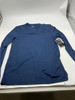 GALAXY BY HARVIC PULLOVER HEATHER KNIT SHIRT MEN'S - SIZE: MEN L - NAVY New