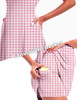 FKEEP Women's Golf Dress Tennis Dresses Workout Athletic Dress, XS, Pink Plaid New
