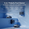 BUBLUE BUBOT 700 C10 POOL CLEANER ROBOT, ROBOTIC CORDLESS POOL VACUUM - SILVER
