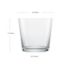 ZWIESEL GLAS TOGETHER CRYSTAL GLASS, 12 OUNCE DOUBLE OLD FASHIONED (SET OF 4)