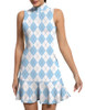 GGOV DRESSES WITH SHORTS INNER POCKET SLEEVELESS SIZE S - XBLUE ARGYLE