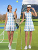GGOV DRESSES WITH SHORTS INNER POCKET SLEEVELESS SIZE S - XBLUE ARGYLE