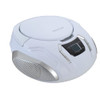 PROSCAN PRCD261 PORTABLE CD RADIO BOOMBOX WITH AM/FM RADIO - WHITE