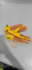 ETHEL GLOVES FOR GARDENING, SIMULATED LEATHER, BAMBOO SIZE: M - YELLOW BROWN