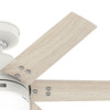 HUNTER FAN HUNTER SPOKANE LED 44” CEILING FAN - MATTE WHITE