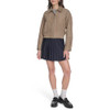 LEVI'S WOMEN'S FAUX LEATHER BOMBER WITH LAYDOWN COLLAR - SIZE : L - TAN New
