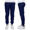 BASTIAN TRAIL MEN'S FLEECE JOGGER LOUNGE PANTS 2XL - NAVY BLUE New