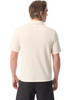 BASS OUTDOOR MEN'S WAFFLE KNIT POLO SHIRT - SIZE: MEN L - BIRCH