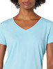 AMAZON ESSENTIALS WOMEN'S ACTIVE QUICK DRY TECH STRETCH TEE V-NECK, SIZE SM New
