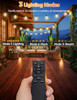 Brightever 180FT LED String Lights with Remote Control, 2700K/4000K/5000K