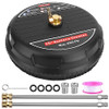 TEQHOME 15'' PRESSURE WASHER SURFACE CLEANER, 4000PSI POWER SURFACE CLEANER