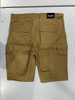 BLU ROCK MEN'S COTTON FLEX-STRETCH CARGO SHORTS - SIZE: MEN 36 - TIMBER New