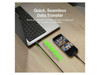 Belkin USB-C to USB-C Braided Cable 240W - 3.28 ft USB-C Data Transfer Cable -
