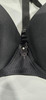 ANGELINA WOMENS WIRED PADDED T-SHIRT BRA - SIZE: WOMEN 32B - BLACK