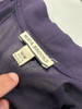 MAYA BROOKE PLUS SIZE LE BOS SATIN TRIM DUSTER JACKET SIZE: 16 W - EGGPLANT New