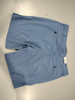 IZOD GOLF SPORTS STRAIGHT FIT SHORTS - SIZE: MEN 36 - BLUE