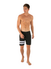 HURLEY PHANTOM ECO BLOCK PARTY SOLID 18" - SIZE: MEN 36 - BLACK