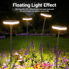 AINOSTONE Outdoor Solar Pathway Lights 31" Tall 34LM 4 Pack - Bright Warmlight