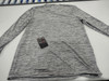GALAXY BY HARVIC PULLOVER HEATHER KNIT SHIRT - SIZE: MEN L - GRAY New