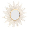 STONEYBRAND ROUND 23" ANTIQUE GOLD METAL WALL MIRROR HANGING BRACKET SB-6139A