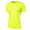 GALAXY BY HARVIC MOISTUE WICKING ACTIVE SHORT SLEEVE- SIZE: MEN M - NEON GREEN New