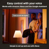 Philips Hue Smart 60W A19 LED Bulb White Color Ambiance Color-Changing 4 Pack