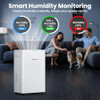DGVAM 4500 SQ. FT DEHUMIDIFIER MAX 80 PINT DEHUMIDIFIER V1-WHITE