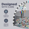 JOY AND LOTUS 5 IN 1 BABY PLAY GYM AND BALL PIT ACTIVITY GYM WITH 6 TOYS, BALLS