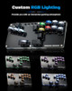 SEHAWEI HAUTE42 16KEY ALL-BUTTON ARCADE CONTROLLER GAMERFINGER - BLACK