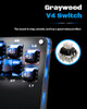 SEHAWEI HAUTE42 16KEY ALL-BUTTON ARCADE CONTROLLER GAMERFINGER - BLACK