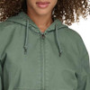 LW5RC096 Levi's Women's Workwear Hoody Bomber Laurel Green (Unfilled) X-Large