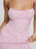 PRINCESS POLLY WOMEN'S SOUTH OF FRANCE MAXI DRESS - SIZE 6 (AU/UK W10) - PINK New