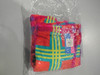 WUHOU WOMEN'S LOUNGE PANTS - SIZE: WOMEN XL - ORANGE PLAID New