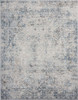 KALATY LUMINA LM-035 VINTAGE BLUES GRAYS RUG 2.5FT X 8FT - VINTAGE BLUE/GRAY New