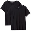 AMAZON ESSENTIALS WOMENS REGULAR-FIT 2 PACKS - SIZE 3X - BLACK