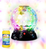 MAXX BUBBLES BUBBLE LIGHT SHOW LARGE BUBBLE MACHINE DISCO LIGHT - 470917 - BLACK New
