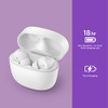 PHILIPS T2206 TRUE WIRELESS HEADPHONES WITH IPX4 WATER - WHITE New