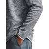 1357145 Under Armour Men's Armour Fleece 1/2 Zip T-ShirtS Halo Gray/Black