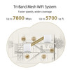 ASUS ZenWiFi - AX7800 WiFi 6 AiMesh Home Wireless System - Black (2-Pack)