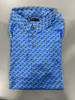 PGA TOUR MEN'S SURPRISE POLO - SIZE: MEN LARGE - LIGHT BLUE New