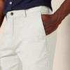 AMAZON ESSENTIALS MEN'S SLIM-FIT 7" CHINO SHORT - SIZE: MEN 32 - SILVER/GRAY