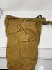 BLU ROCK MEN'S DISTRESSED CARGO SHORTS - SIZE: MEN 42 - DARK KHAKI